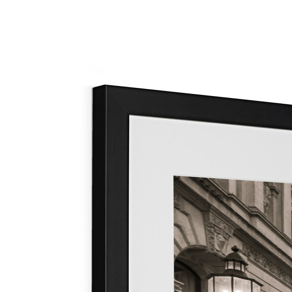 Downing Street — Framed & Mounted Print